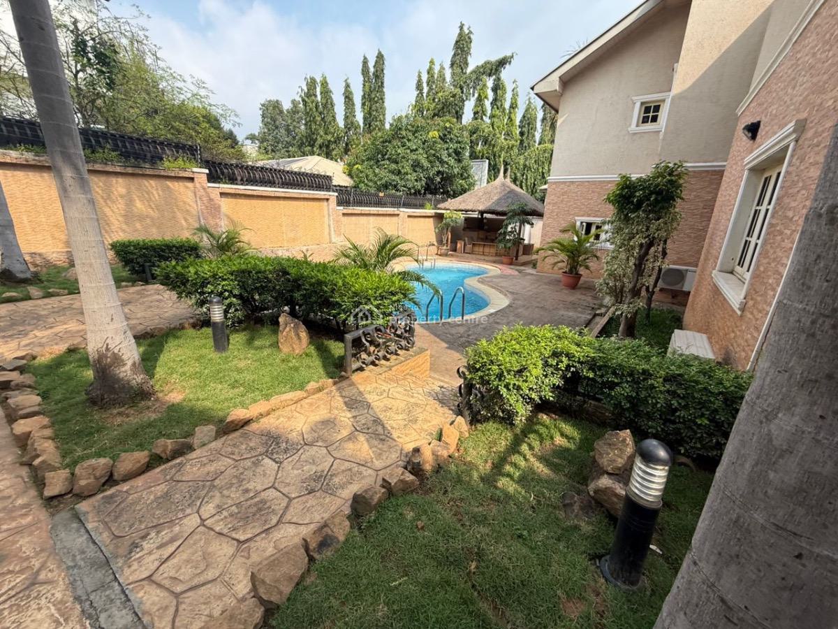 4 Bedroom Semi Detached with Bq Service with Acs and Generator, Swimming Pool, Wuse 2, Abuja, Semi-detached Duplex for Rent