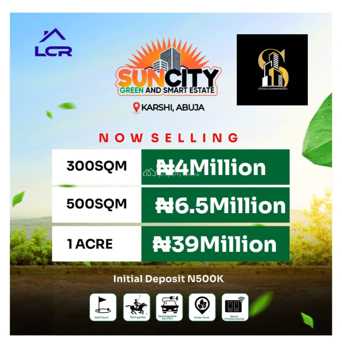 Land, Sun City Green N Smart Estate, Karshi, Abuja, Residential Land for Sale