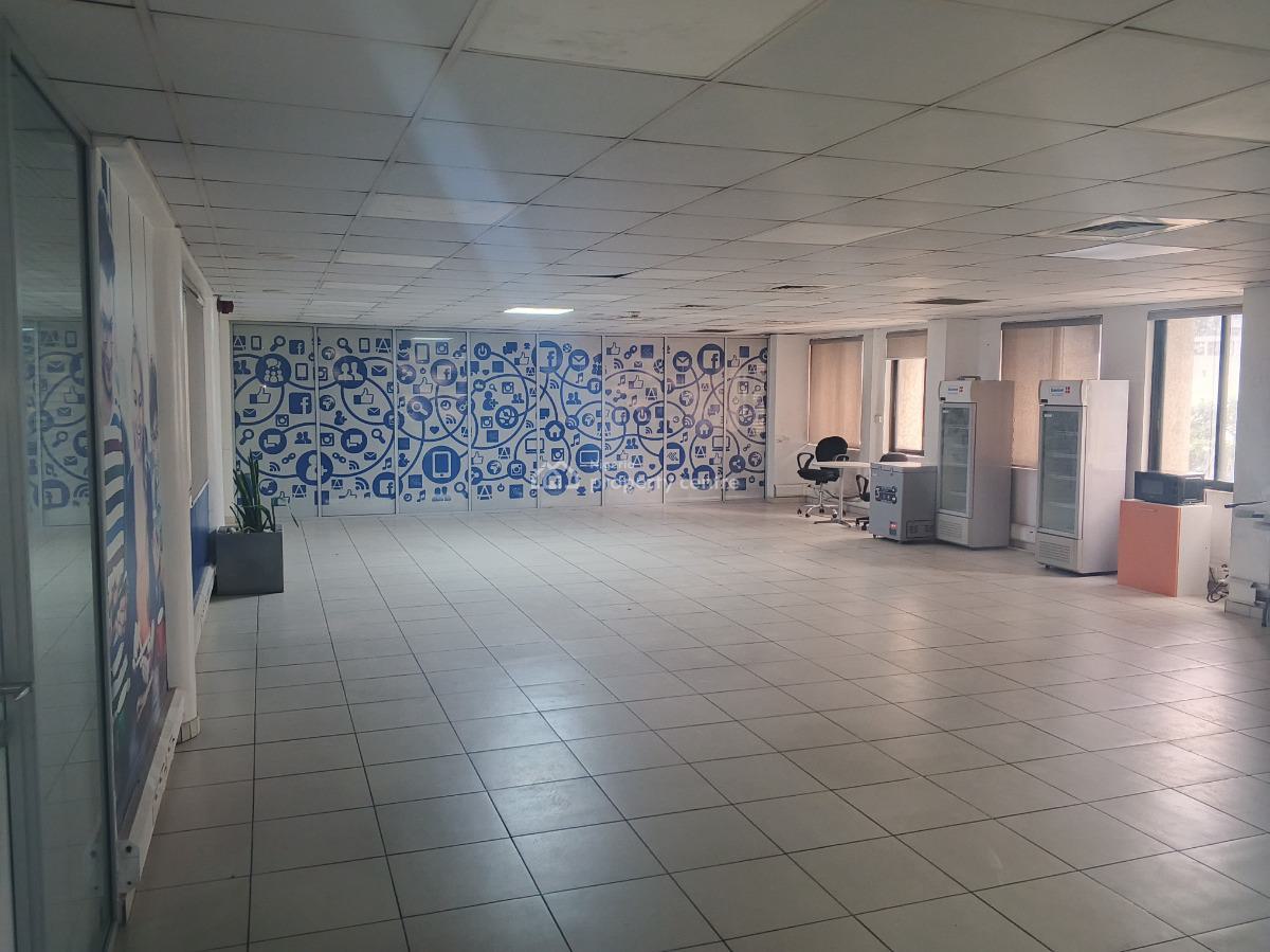 400 Sq Mts Open Plan Office Space in a Grade B Serviced Office Complex, Ajose Adeogun Street, Victoria Island Extension, Victoria Island (vi), Lagos, Office Space for Rent