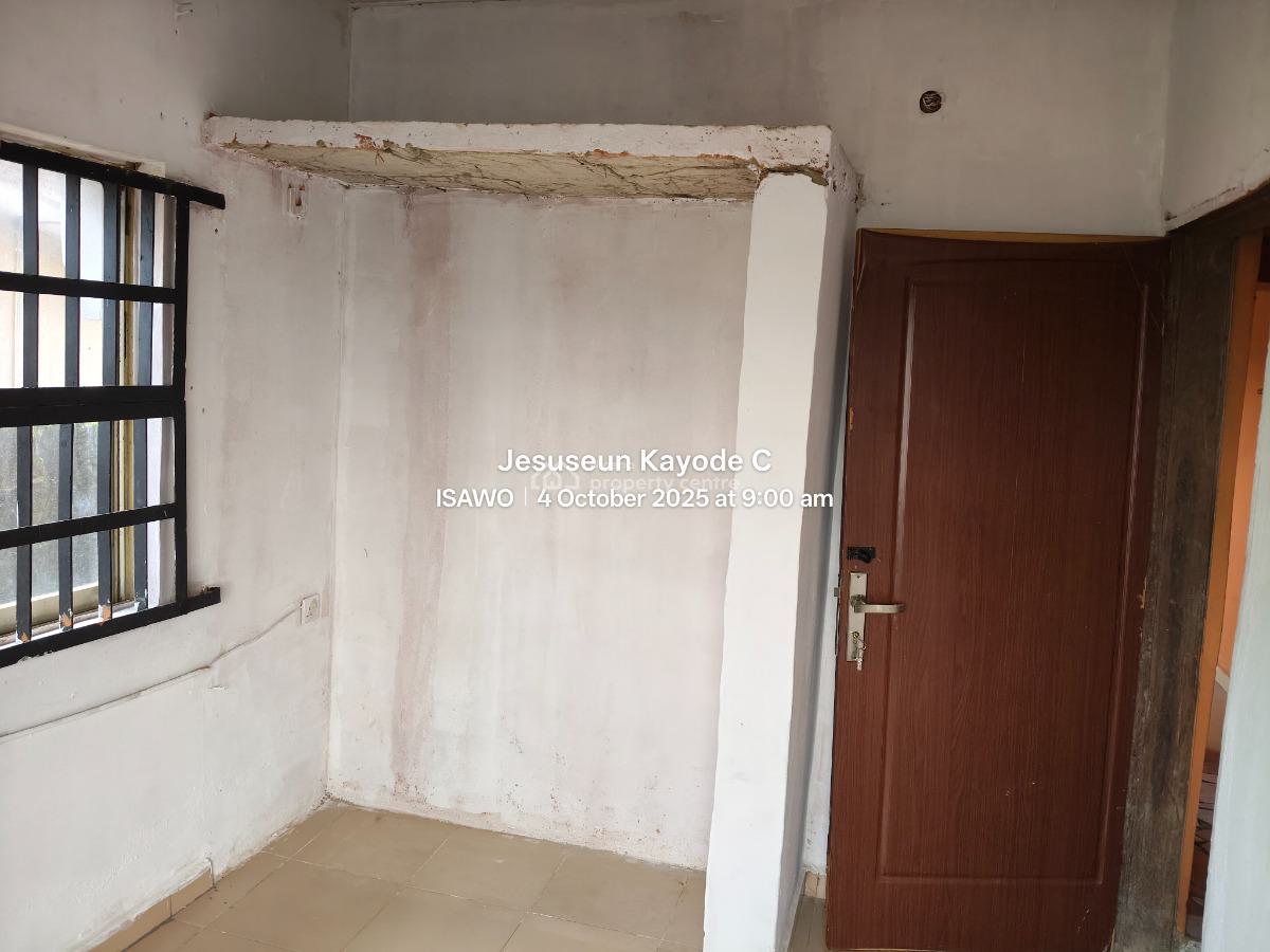 Vacant 1 Bedroom Ground Floor Flat, Olusola Martins Street Off Community Road By Olainukan Bus Stop, Agric, Isawo, Ikorodu, Lagos, Mini Flat (room and Parlour) for Rent