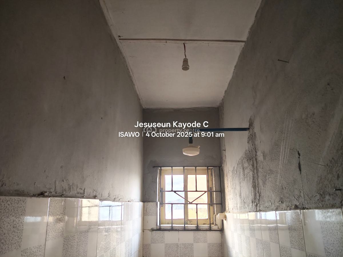 Vacant 1 Bedroom Ground Floor Flat, Olusola Martins Street Off Community Road By Olainukan Bus Stop, Agric, Isawo, Ikorodu, Lagos, Mini Flat (room and Parlour) for Rent