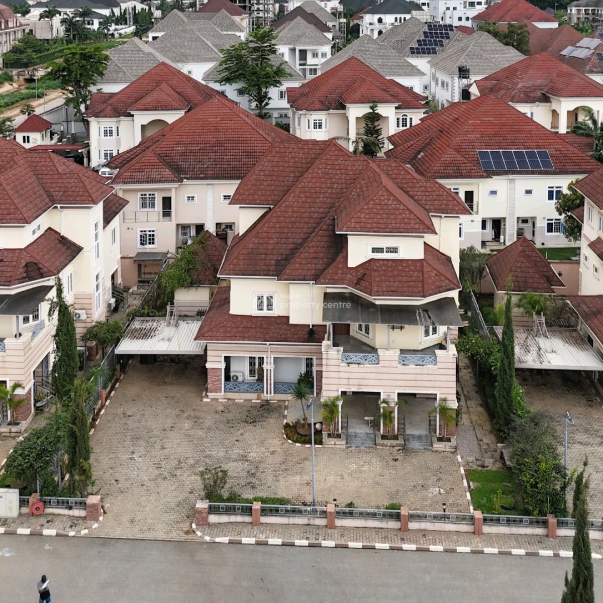 Newly B1uilt 5 Bedrooms Fully Detached Villa with a Maids Room, Maitama District, Abuja, Detached Duplex for Sale