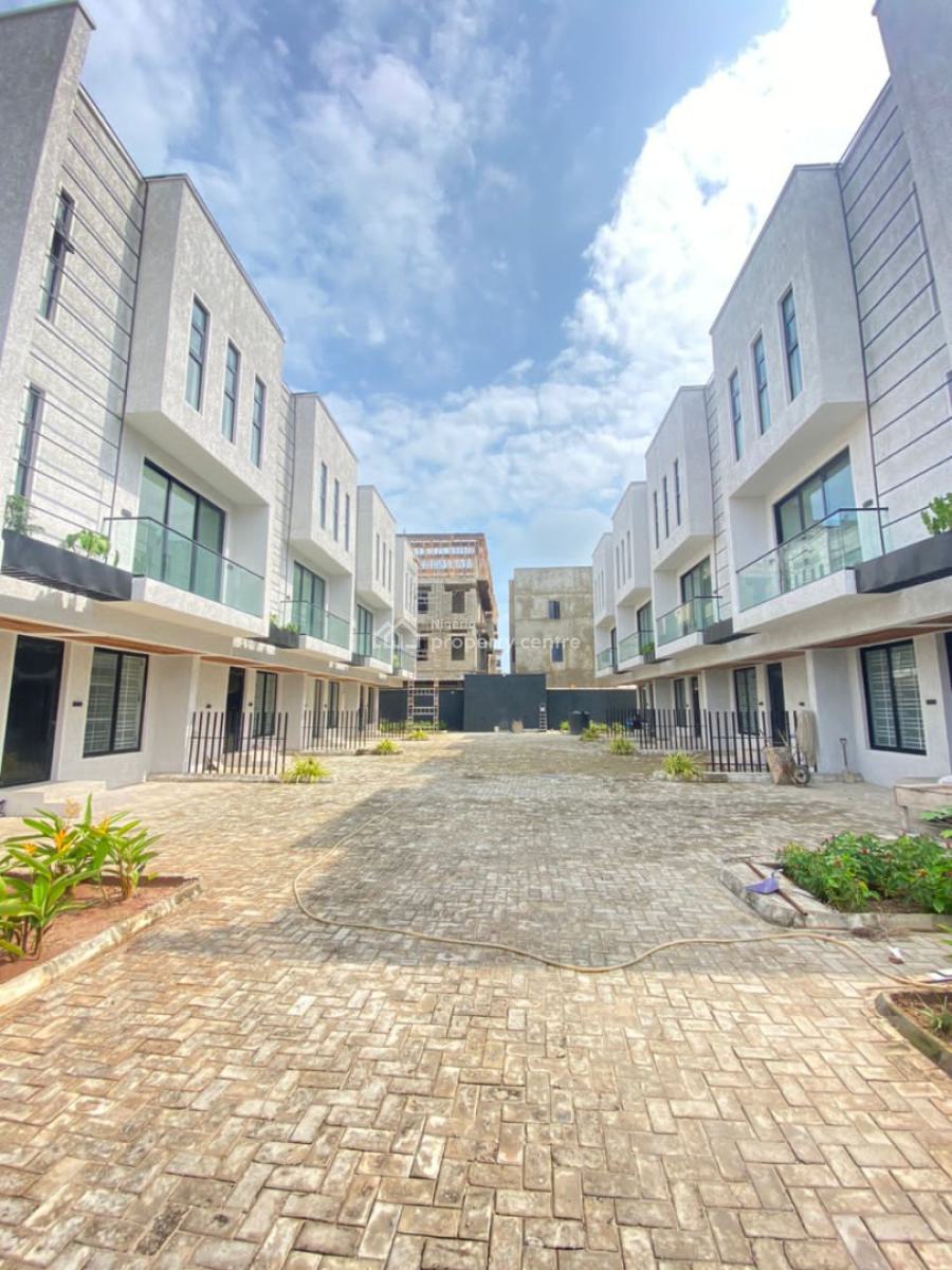 New Built 4 Bedroom Terrace Duplex with Bq, Ikate, Lekki, Lagos, Terraced Duplex for Sale