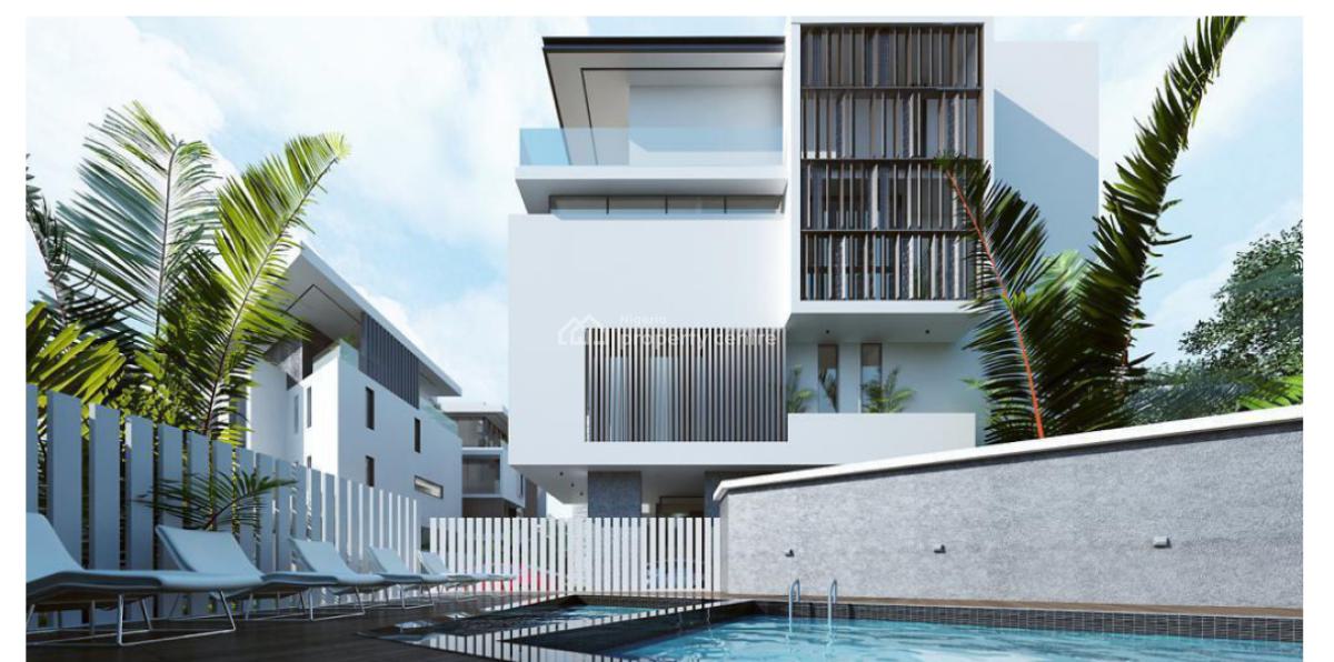 5 Bedroom Smart Hme, Offplan, Bq, Solar Powered, Cinema,gym, Pool,elevator, Ikoyi, Lagos, House for Sale