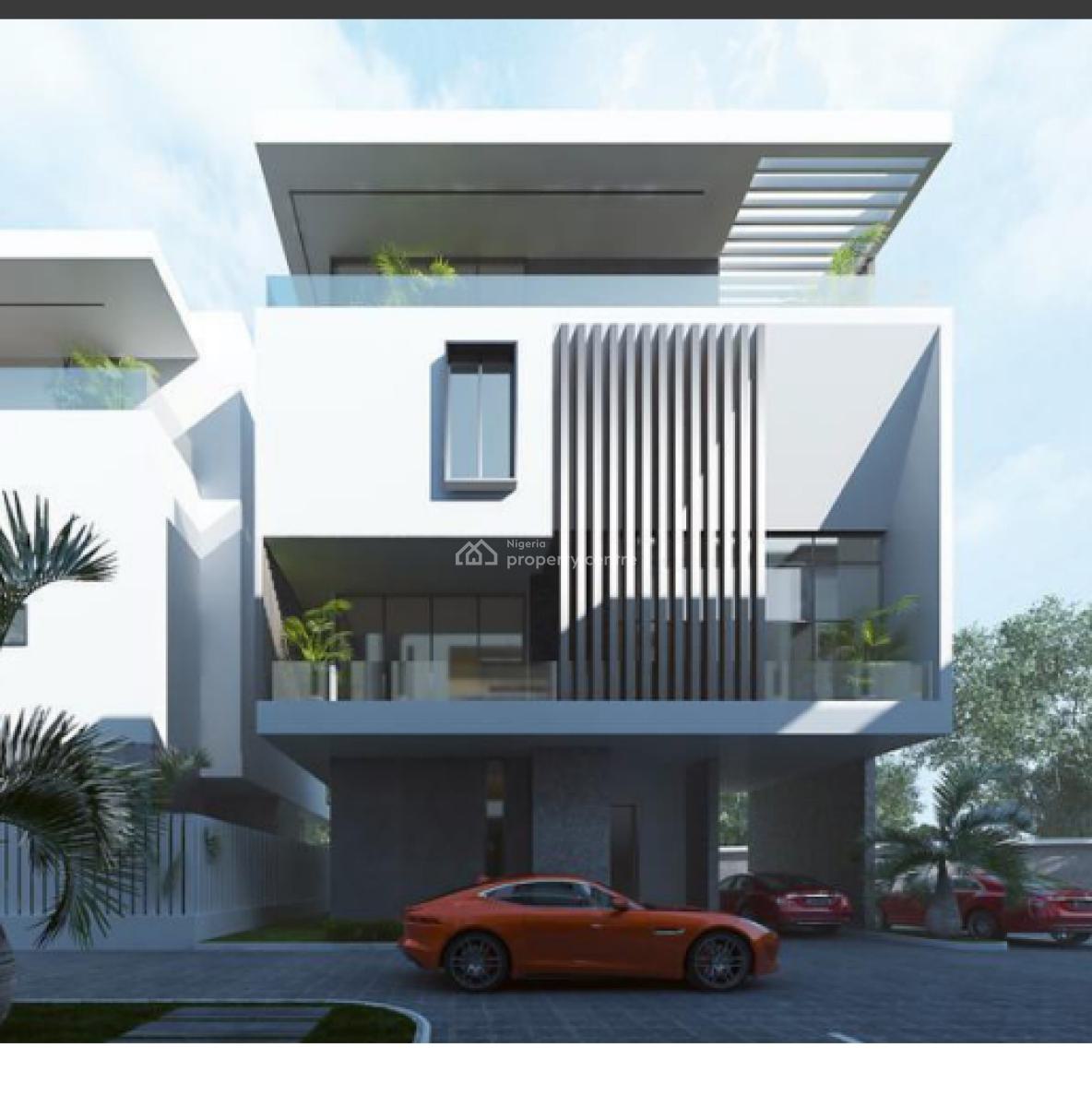 5 Bedroom Smart Hme, Offplan, Bq, Solar Powered, Cinema,gym, Pool,elevator, Ikoyi, Lagos, House for Sale