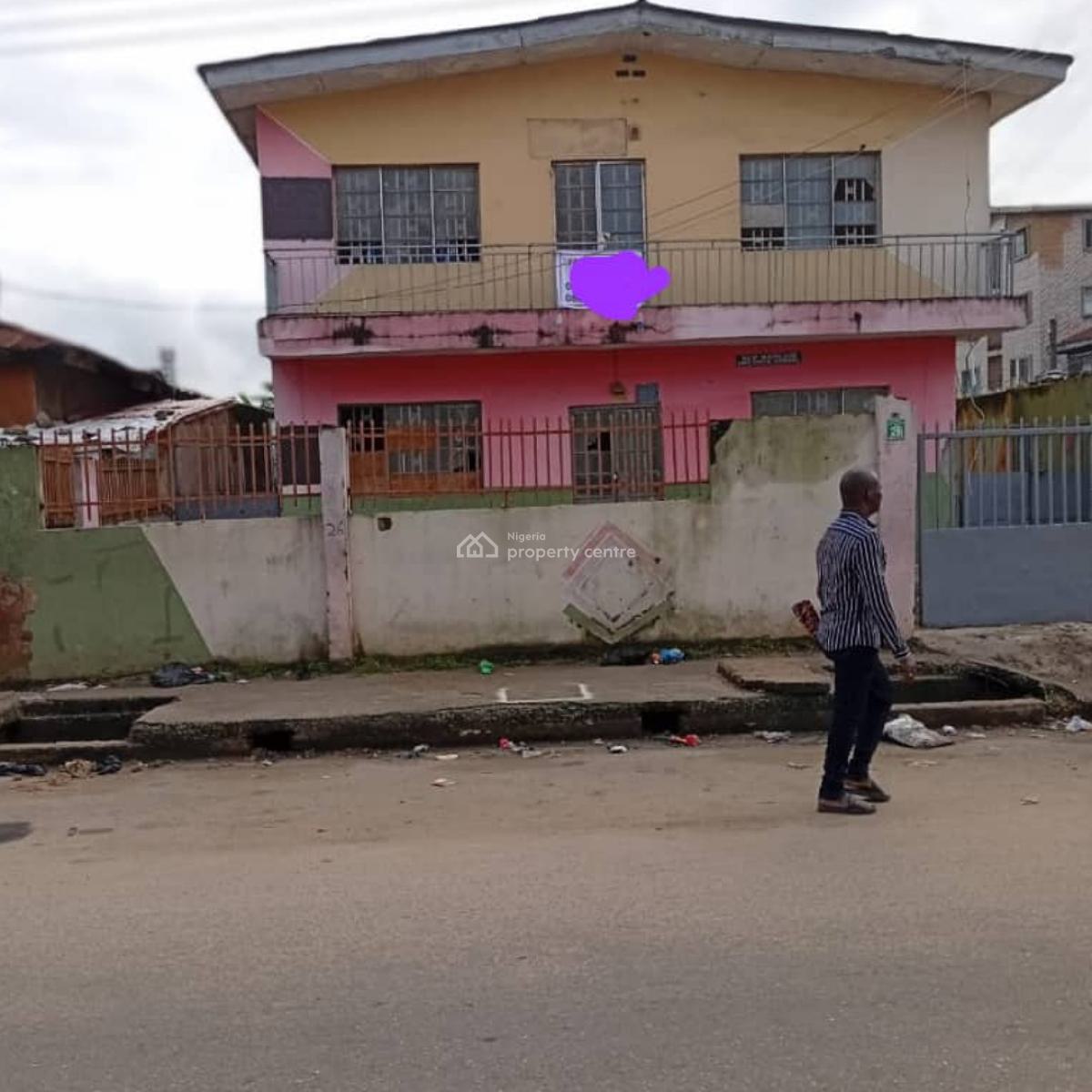 Vacant Block of Flats, Off Mushin Bus Stop, Mushin, Lagos, Block of Flats for Sale