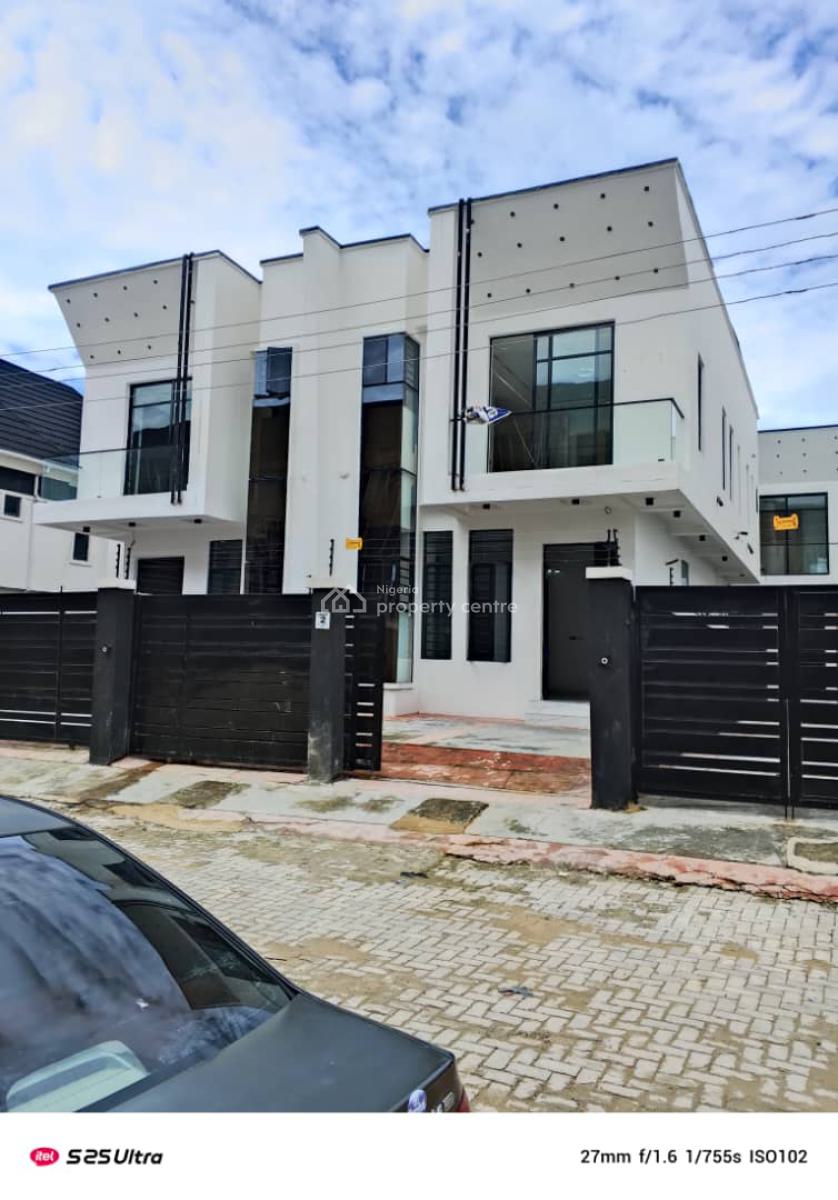 Brand New 4 Bedroom Semi Detached Duplex, Ikota Gra Extension, Ikota, Lekki, Lagos, Semi-detached Duplex for Sale
