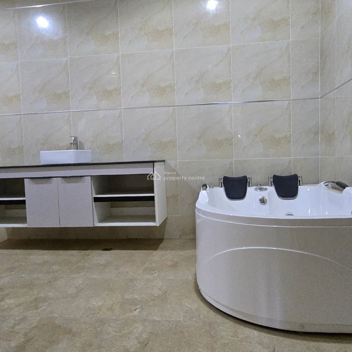 7 Bedroom Fully Detached Duplex with 2 Rooms Bq, Guest Chalet, Pool &bq, Guzape District, Abuja, House for Sale
