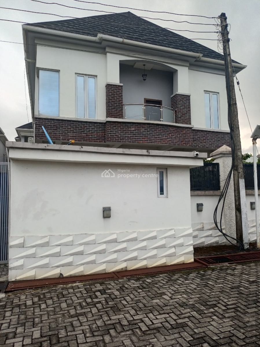Massive 5 Bedroom with Bq 7 Car Park Security House, Chevron Drive, Lekki, Lagos, Detached Duplex for Rent