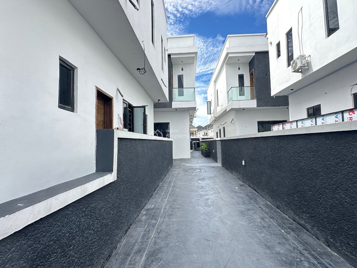 Amazing 4 Bedroom Semi-detached Duplex, Chevron Tollgate, Lekki, Lagos, Semi-detached Duplex for Sale
