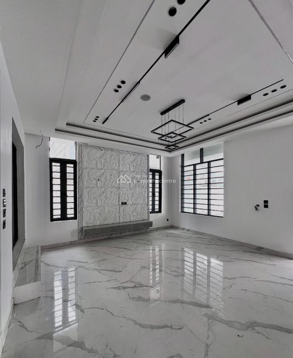 Contemporary 5 Bedroom Fully Detached with Swimming Pool, Chevron, Lekki, Lagos, Detached Duplex for Sale