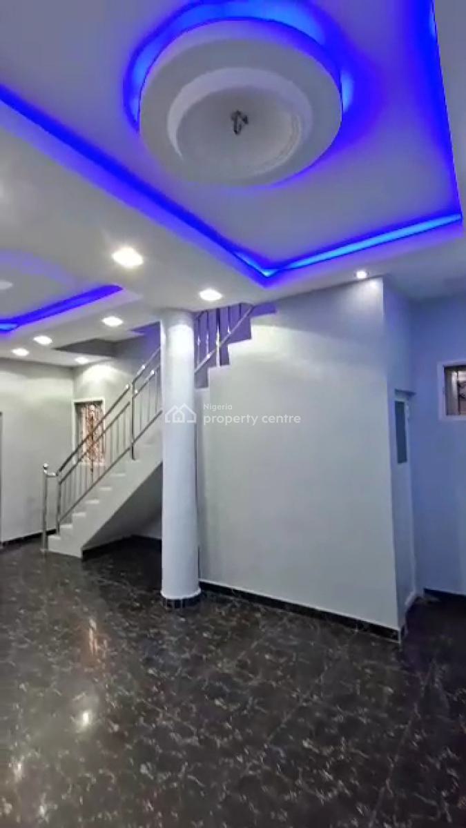 Lovely 4 Bedroom Semi-detached Duplex, Divine Estate (behind Supersaver Supermarket), Ago Palace, Isolo, Lagos, Semi-detached Duplex for Rent