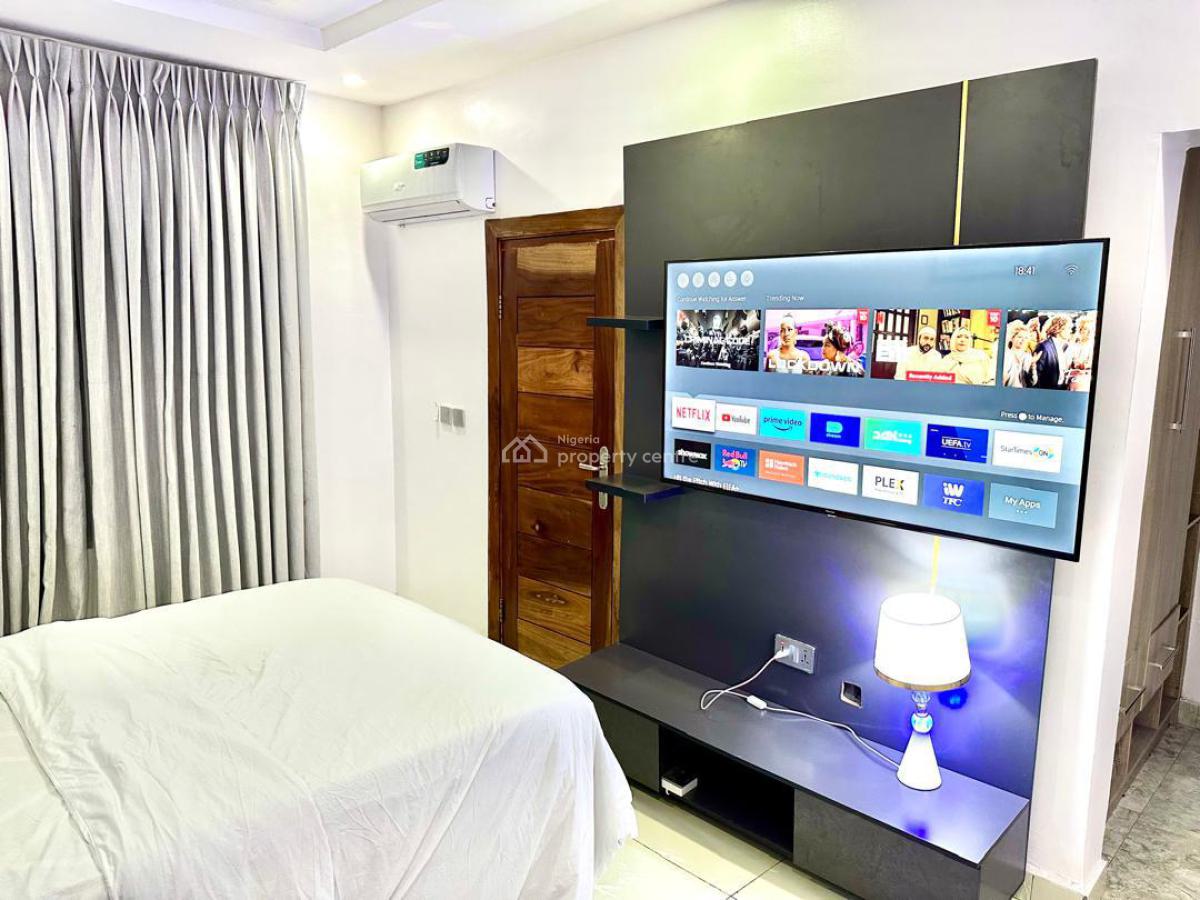 Modern Furnished Four Bedrooms Terrace Duplex with a Boys Quarters, Ikate, Lekki, Lagos, Terraced Duplex for Rent