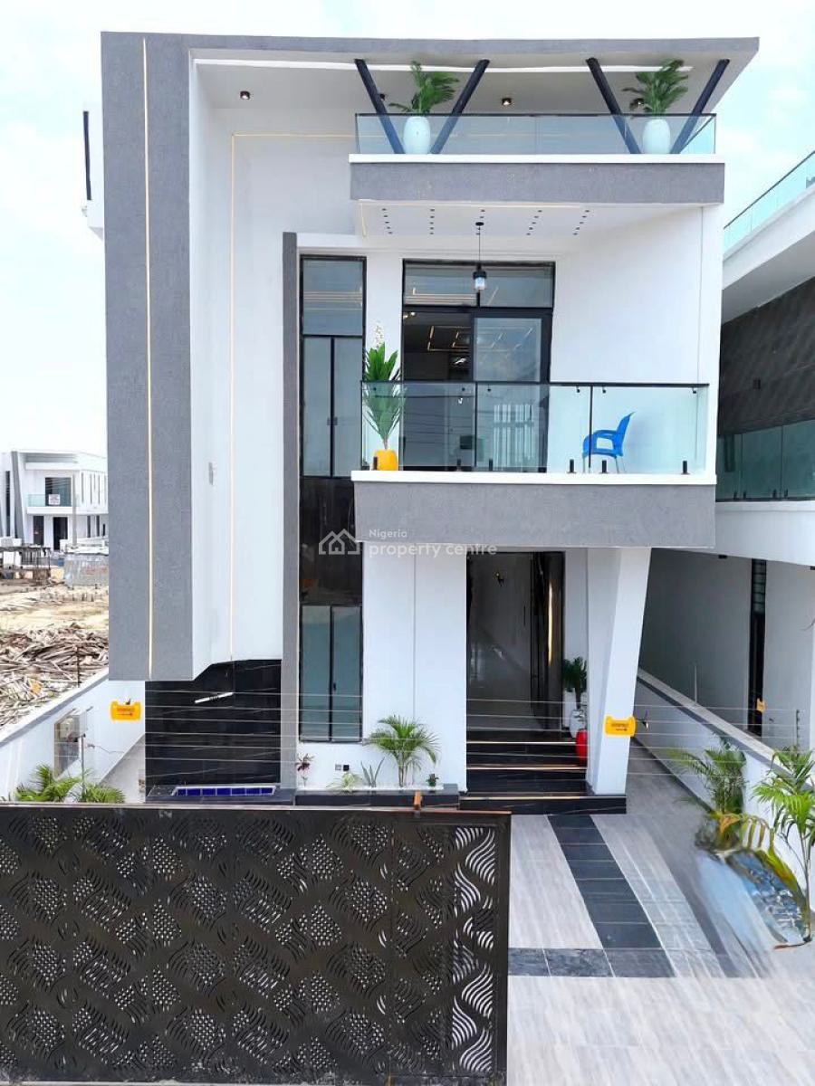 Luxury Smart 5 Bedroom Duplex with Swimming Pool and Bq, Lekki, Lagos, Detached Duplex for Sale
