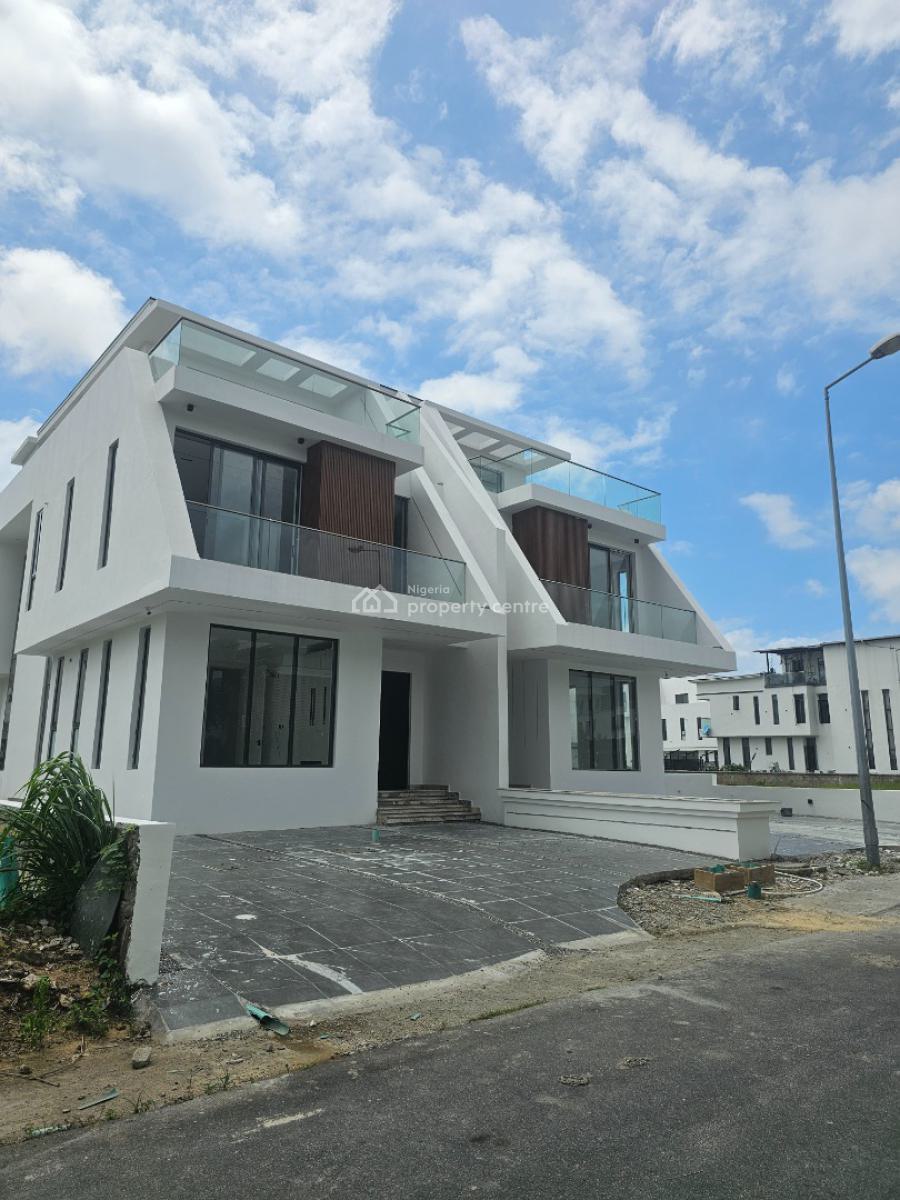 5 Bedrooms Detached Duplex with Bq, Cowrie Creek Estate, Ikate, Ikate Elegushi, Lekki, Lagos, Semi-detached Duplex for Sale