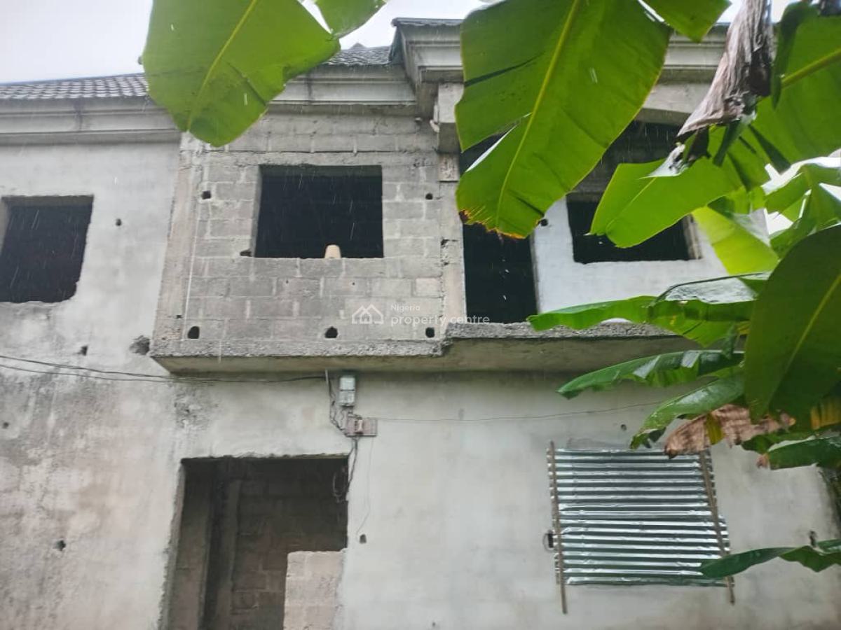 Standard Five Bedroom Duplex at 75% Completion, Rumunduru, Eneka Road, Port Harcourt, Rivers, Detached Duplex for Sale
