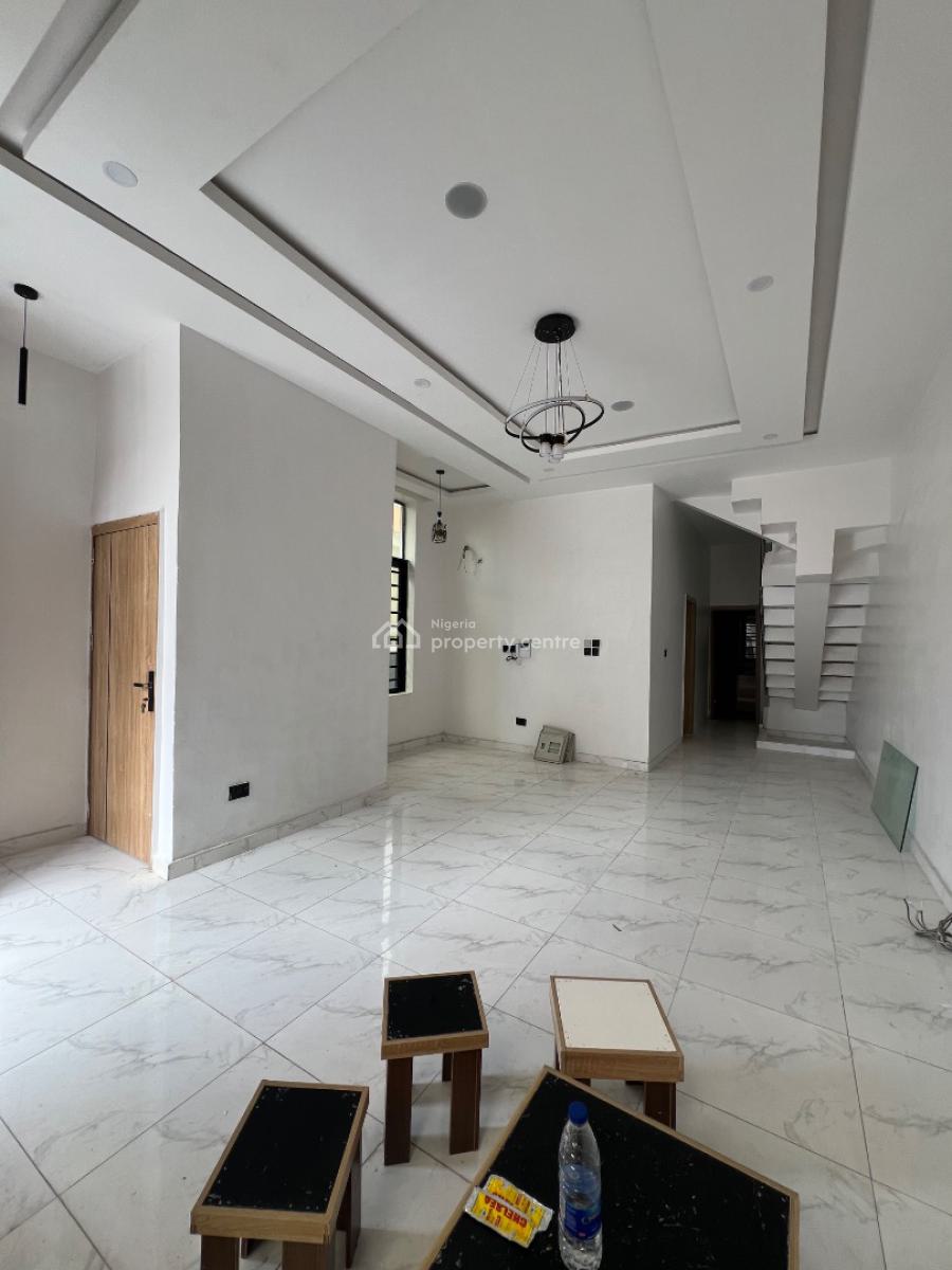 Lovely Finished Luxury 4 Bed Semi- Detached Duplex with Bq, Sangotedo, Ajah, Lagos, Semi-detached Duplex for Sale