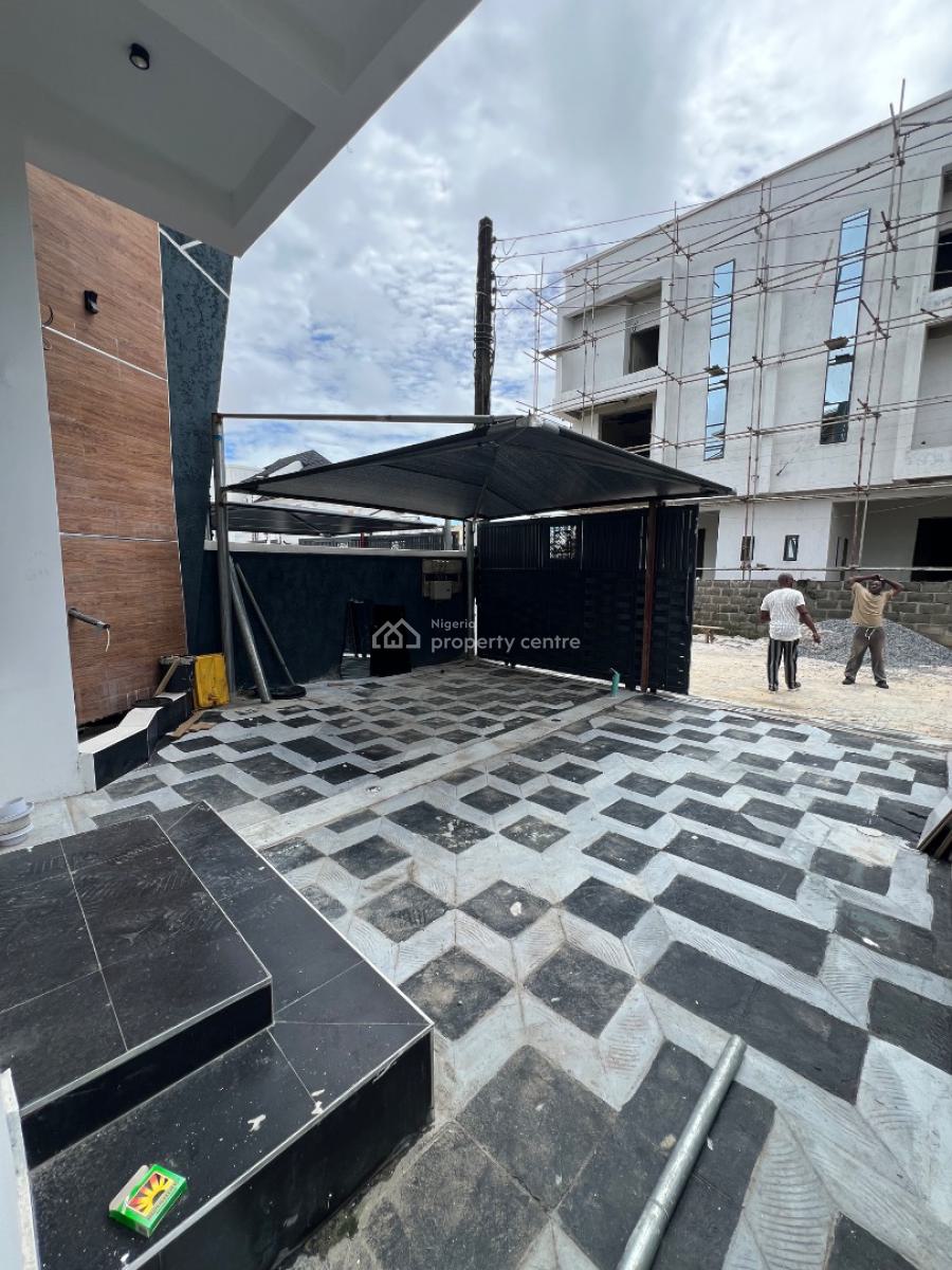 Lovely Finished Luxury 4 Bed Semi- Detached Duplex with Bq, Sangotedo, Ajah, Lagos, Semi-detached Duplex for Sale