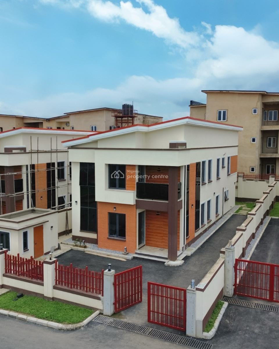 Modern Architecture: Brand New 4-bedroom Semi-detached Duplex, Life Camp, Abuja, Semi-detached Duplex for Sale