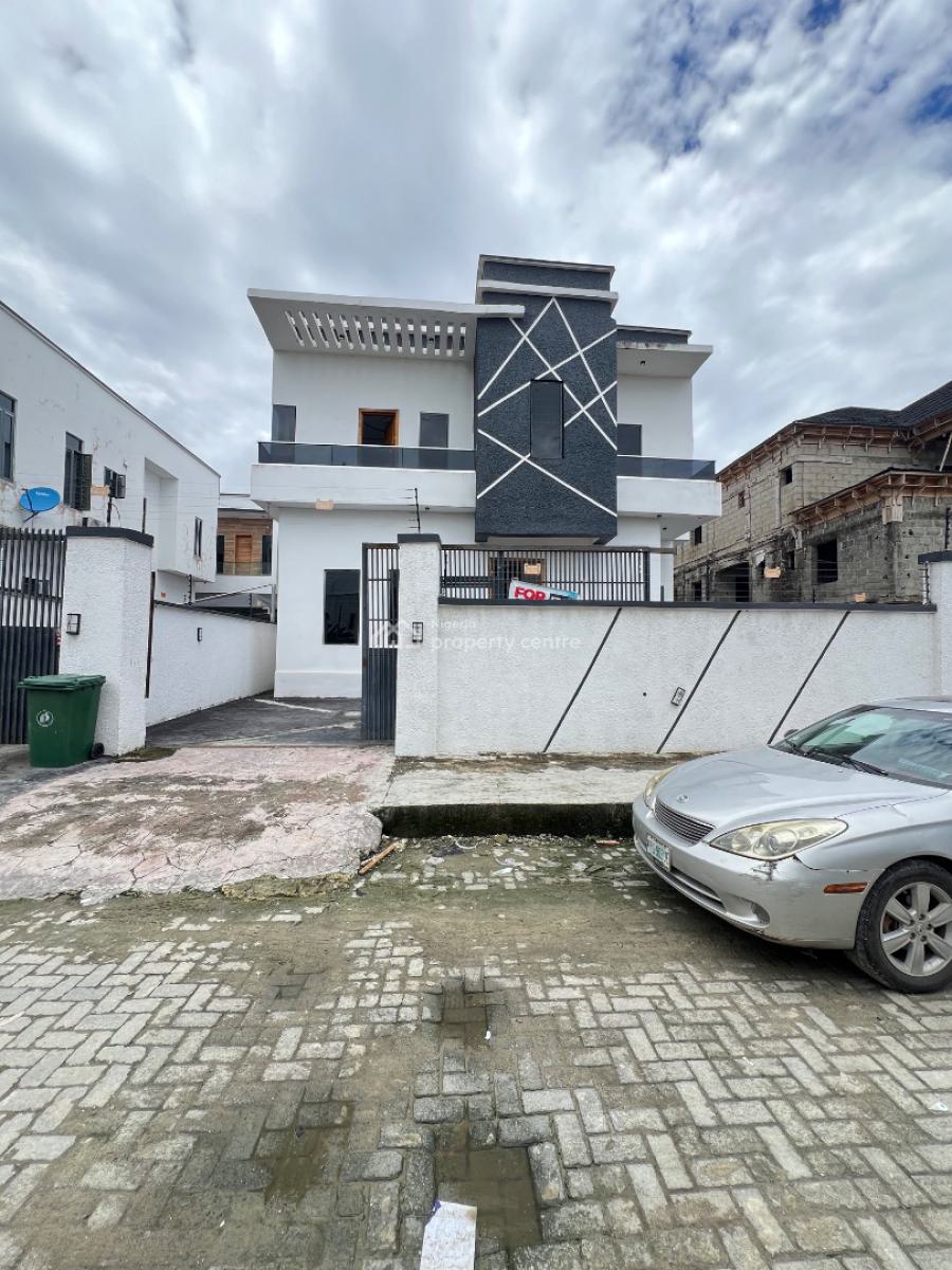 Spacious  Finished Luxury 5 Bed Detached Duplex with Bq, Sangotedo, Ajah, Lagos, Detached Duplex for Sale