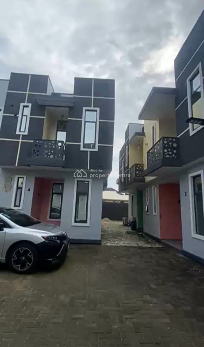 Unique Three Bedrooms Terrace Duplex in a Serene Estate, Badore, Ajah, Lagos, Terraced Duplex for Sale