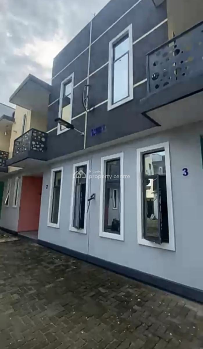 Unique Three Bedrooms Terrace Duplex in a Serene Estate, Badore, Ajah, Lagos, Terraced Duplex for Sale