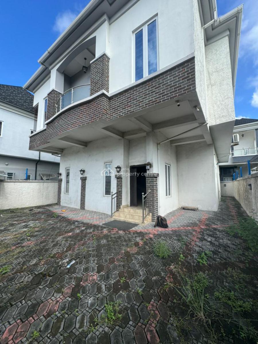 Luxury and Spacious 5 Bedroom Fully-detached Duplex with Bq, Chevy View Estate Chevron Drive, Lekki Expressway, Lekki, Lagos, Detached Duplex for Rent