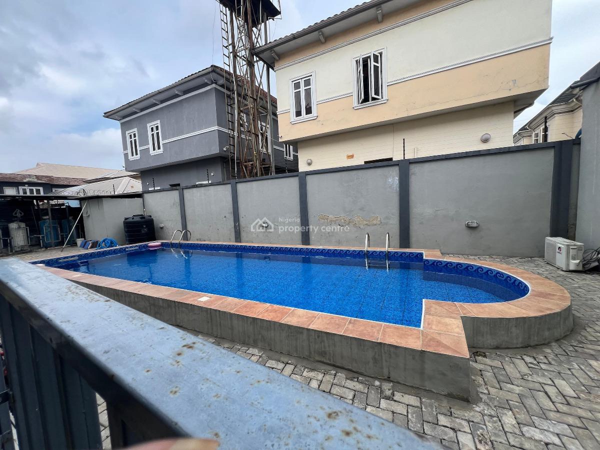 Spacious 4 Bedroom Terrace Duplex with Bq and Pool, Lekki Phase 1, Lekki, Lagos, Terraced Duplex for Sale