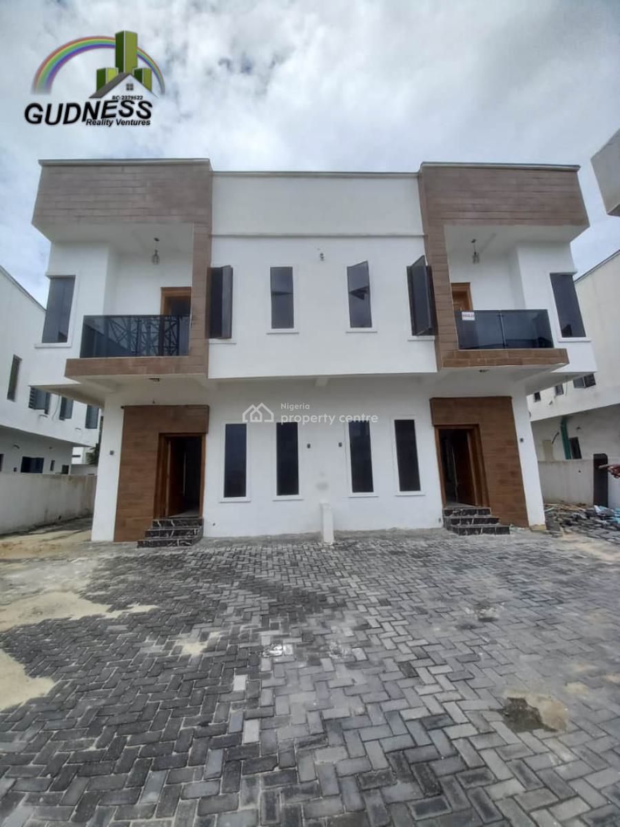 4 Bedroom Semi Detached Duplex, Lekky County Homes, Ikota, Lekki, Lagos, Semi-detached Duplex for Sale
