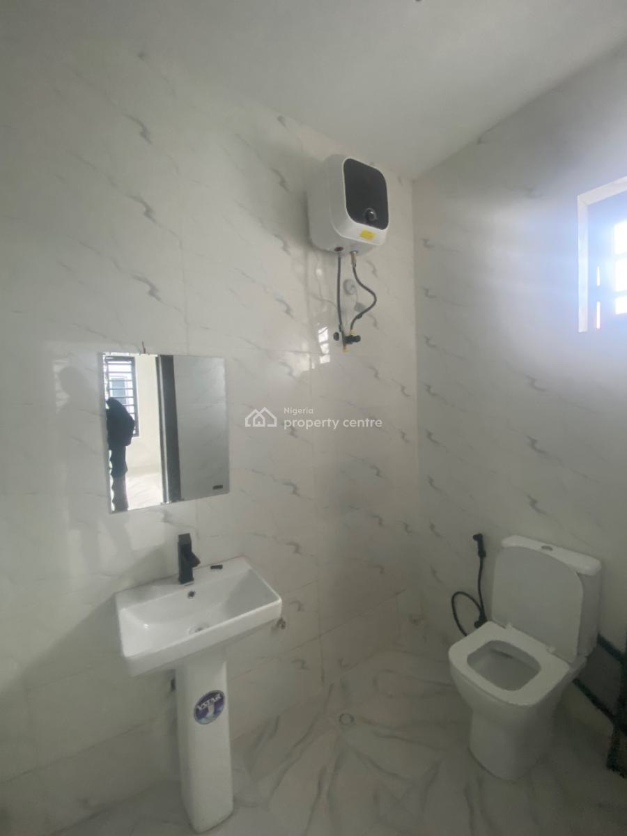 Newly Built 3 Bedroom Flat (upstairs) with Open Kitchen, Estate Behind Royal Garden, Ajah, Lagos, Flat / Apartment for Rent