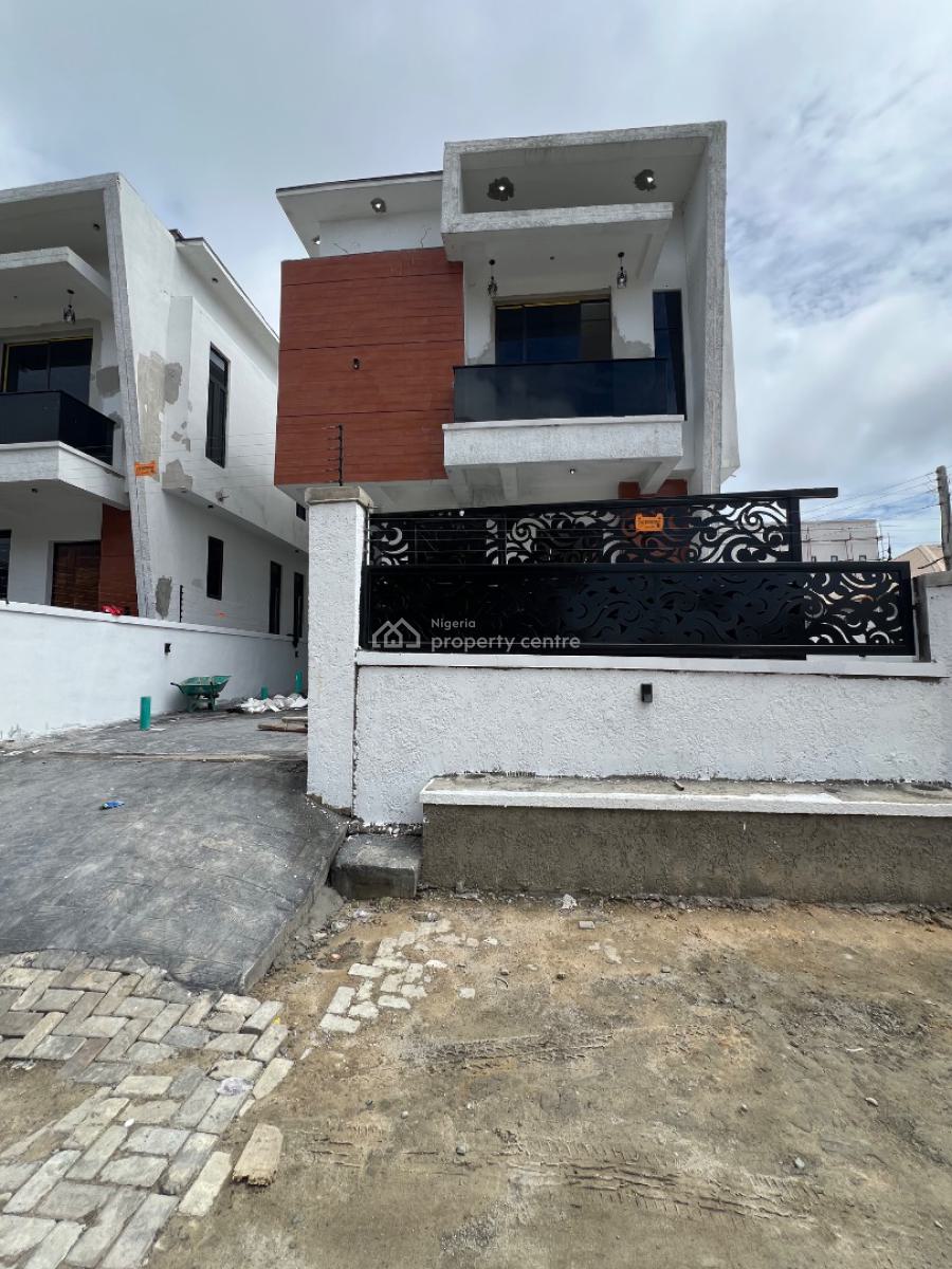 Exquisitely Built 4 Bedrooms Fully Detached Home with a Bq, Sangotedo, Ajah, Lagos, Detached Duplex for Sale