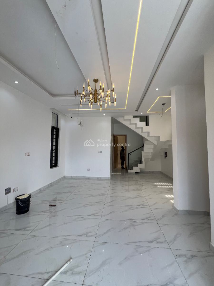 Exquisitely Built 4 Bedrooms Fully Detached Home with a Bq, Sangotedo, Ajah, Lagos, Detached Duplex for Sale