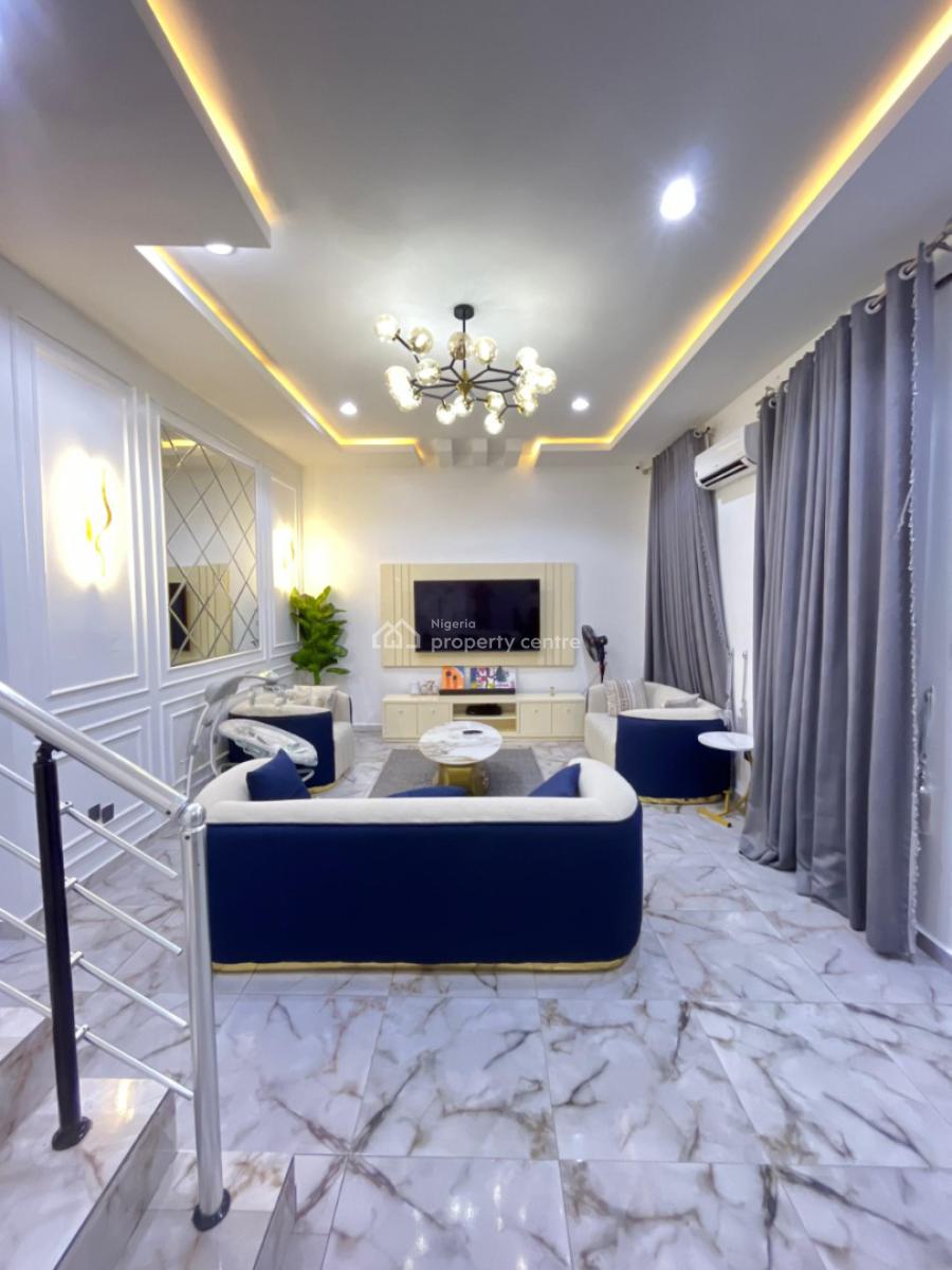 Beautiful 4 Bedroom Terrace Duplex, Conservation Road, Chevron, Lekki, Lagos, Terraced Duplex for Sale