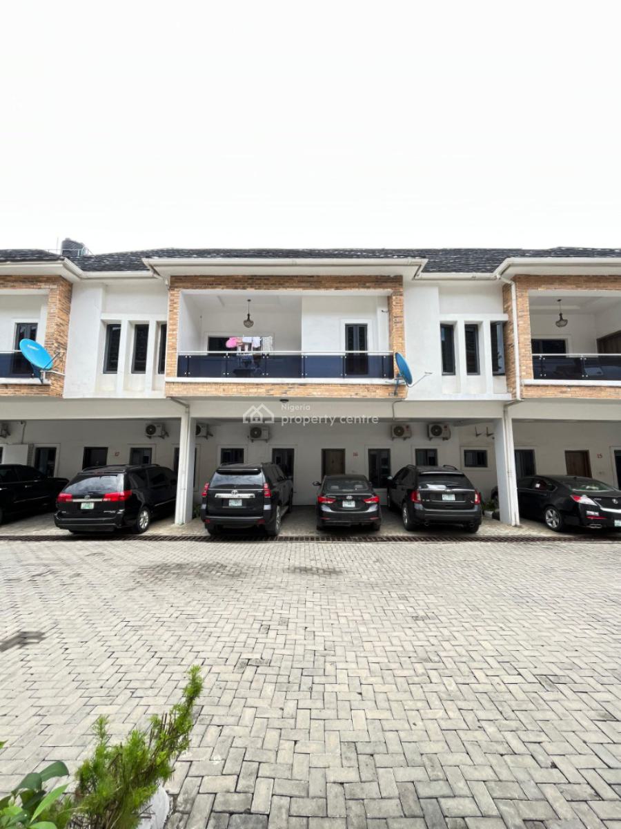 Beautiful 4 Bedroom Terrace Duplex, Conservation Road, Chevron, Lekki, Lagos, Terraced Duplex for Sale