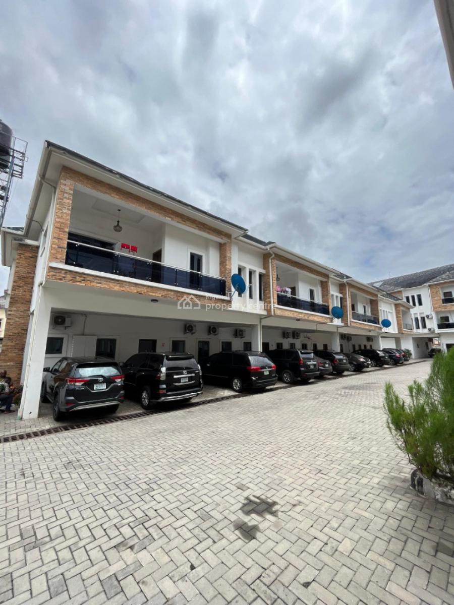 Beautiful 4 Bedroom Terrace Duplex, Conservation Road, Chevron, Lekki, Lagos, Terraced Duplex for Sale