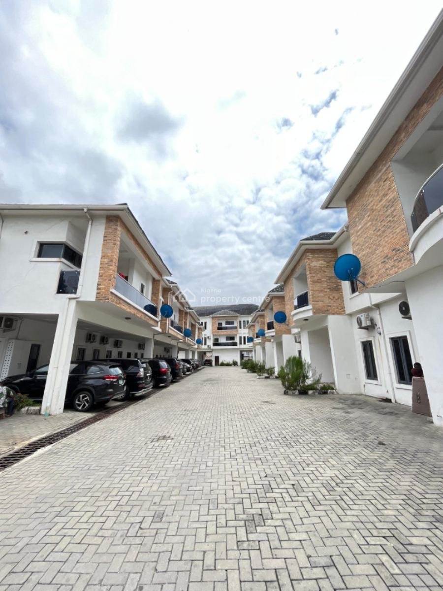 Beautiful 4 Bedroom Terrace Duplex, Conservation Road, Chevron, Lekki, Lagos, Terraced Duplex for Sale