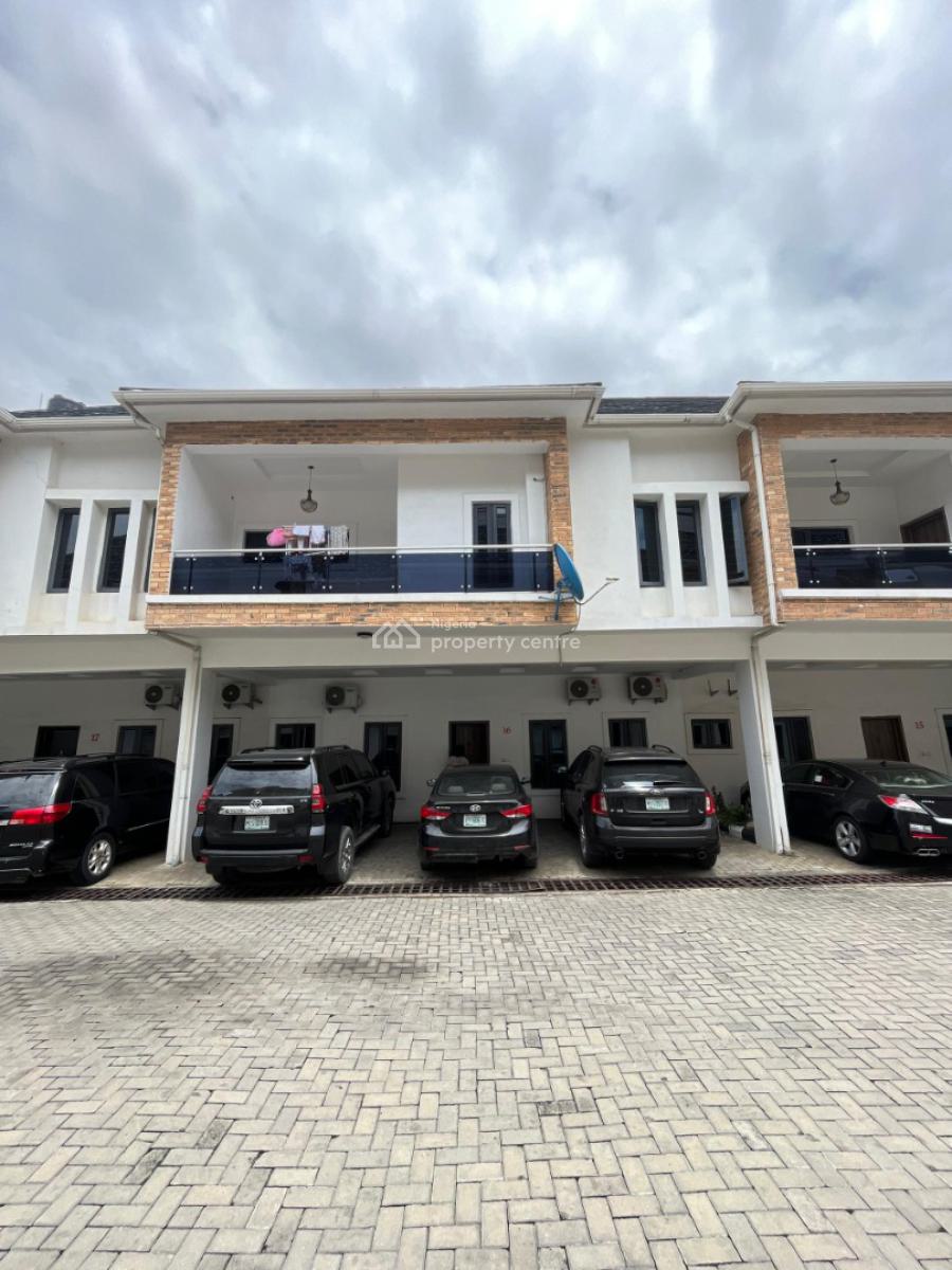 Beautiful 4 Bedroom Terrace Duplex, Conservation Road, Chevron, Lekki, Lagos, Terraced Duplex for Sale