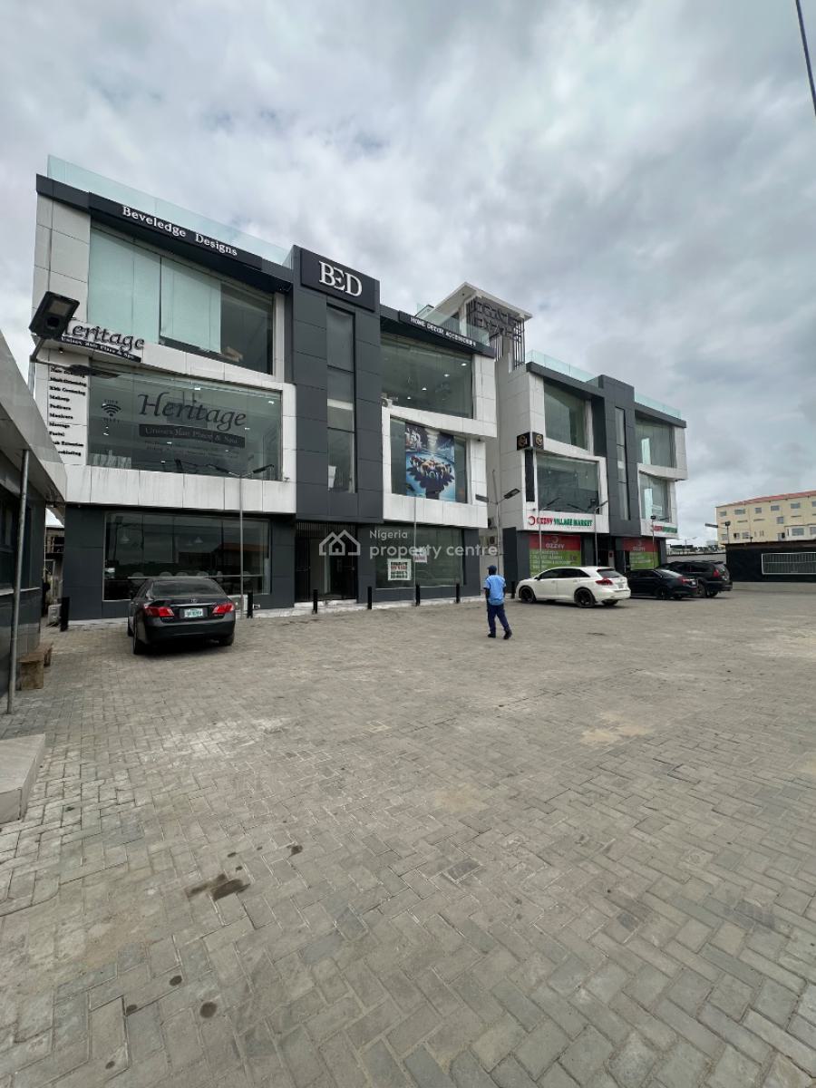 Massive Shop Or Office Space (160 Square Meters), Ogombo, Ajah, Lagos, Commercial Property for Rent