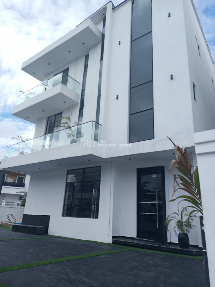 Newly Built 5 Bedrooms Fully Detached Duplex with Bq, Orchid Road, Lekki Phase 2, Lekki, Lagos, Detached Duplex for Sale