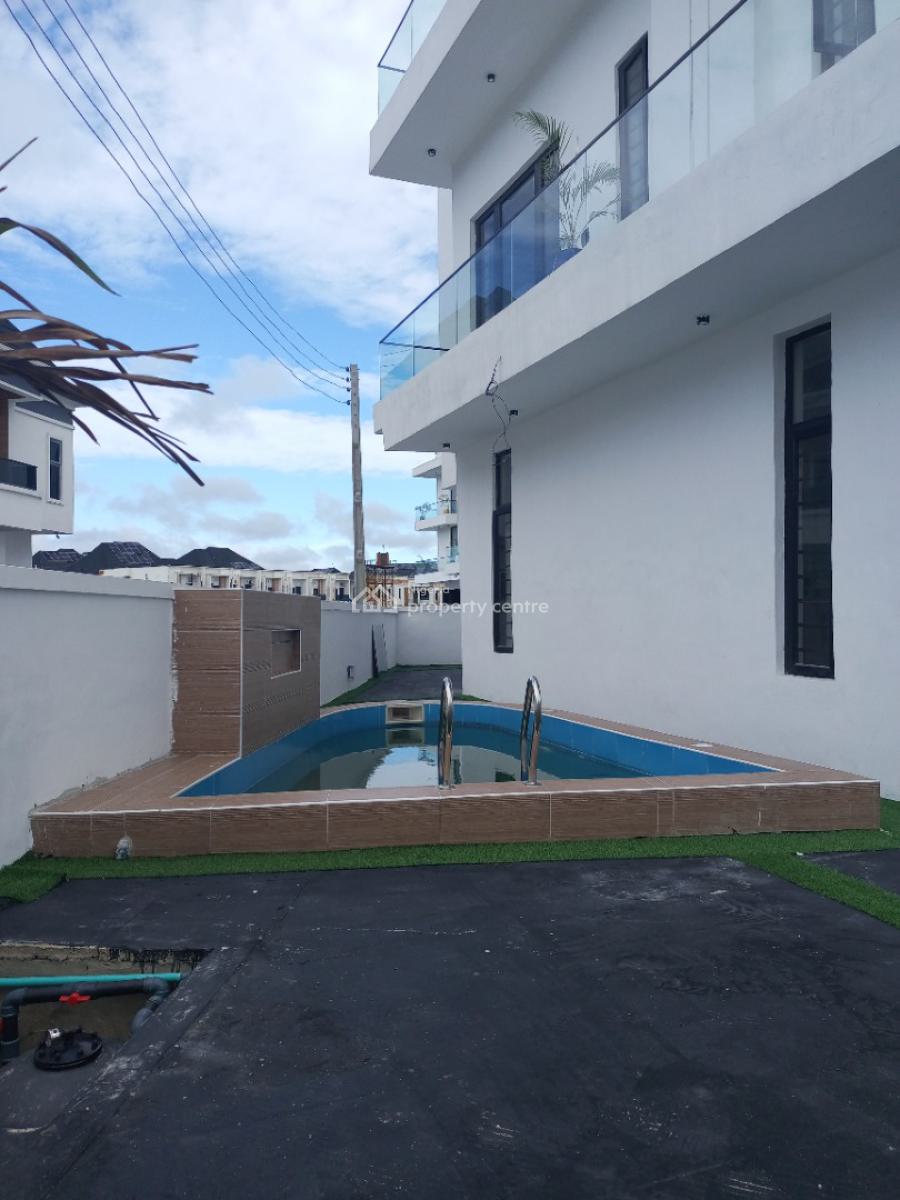 Newly Built 5 Bedrooms Fully Detached Duplex with Bq, Orchid Road, Lekki Phase 2, Lekki, Lagos, Detached Duplex for Sale