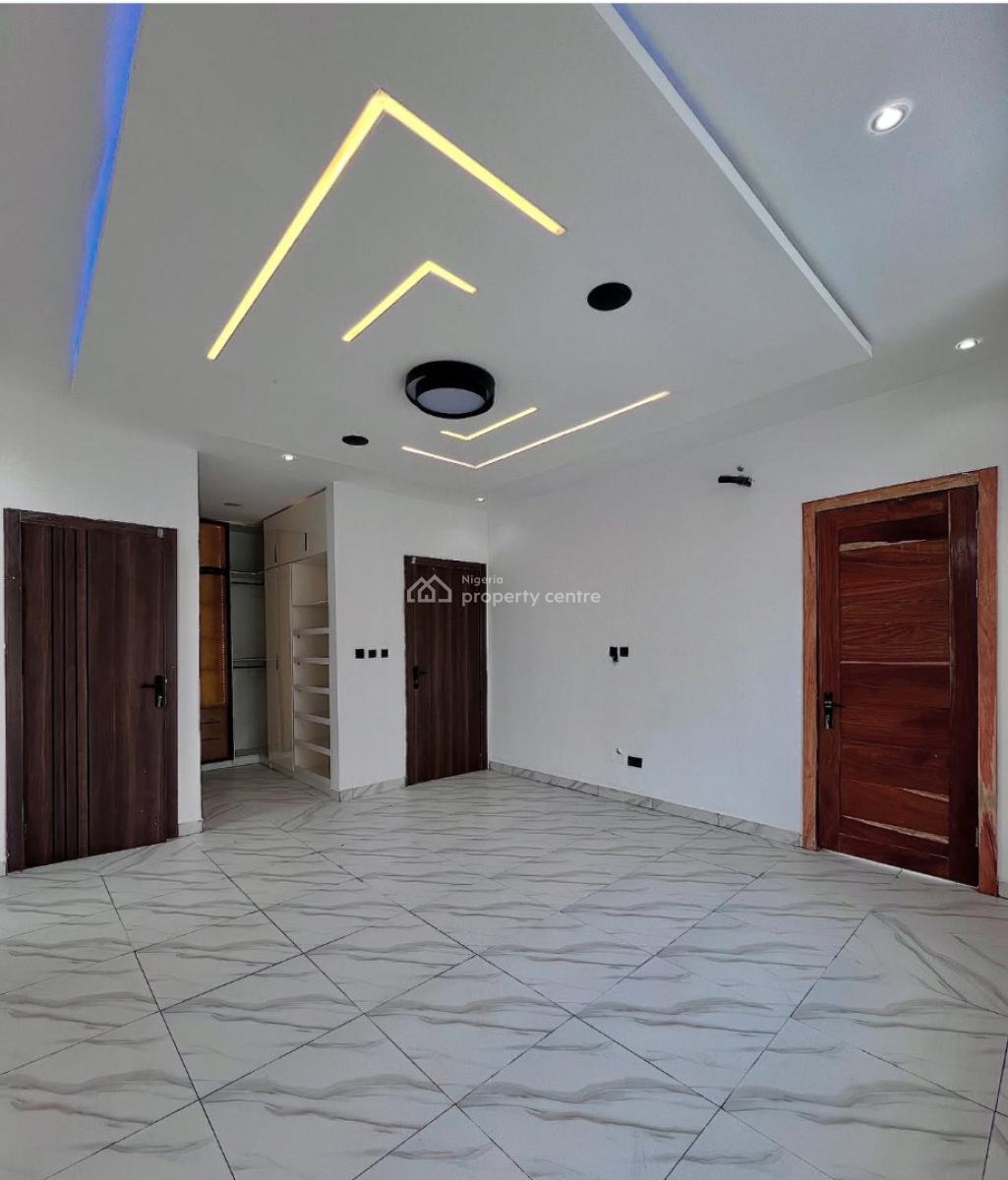 Contemporary 5 Bedroom Fully Detached Home with Solar, Chevron, Lekki, Lagos, Detached Duplex for Sale