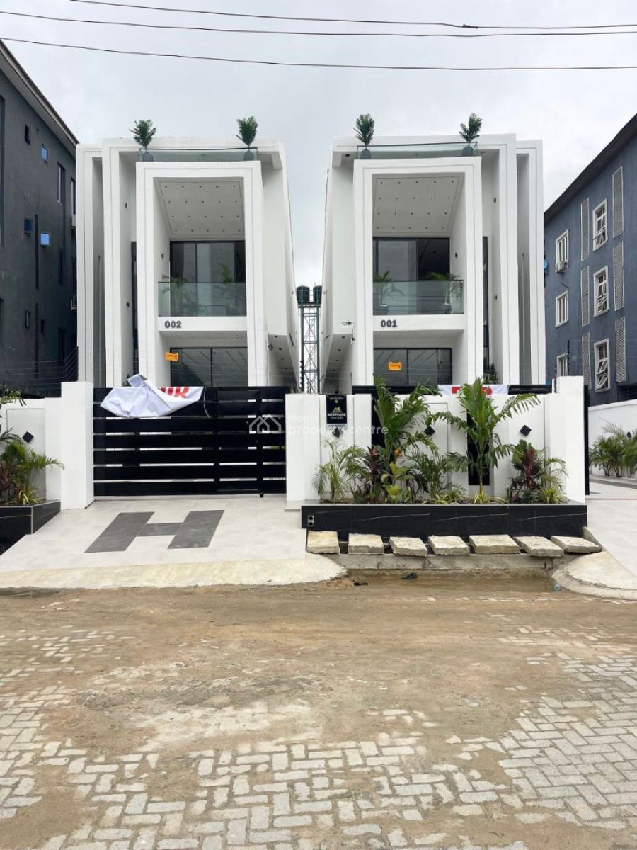 Luxury 5 Bedroom Fully Detached Duplex, Chevron Toll Gate, Lekki, Lagos, Detached Duplex for Sale