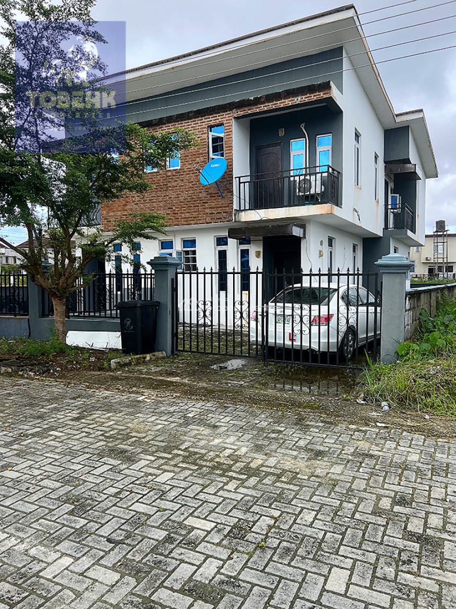 Well Maintained 3bed Semidetached Duplex in a Call to Access Estate, Sangotedo, Ajah, Lagos, Semi-detached Duplex for Sale