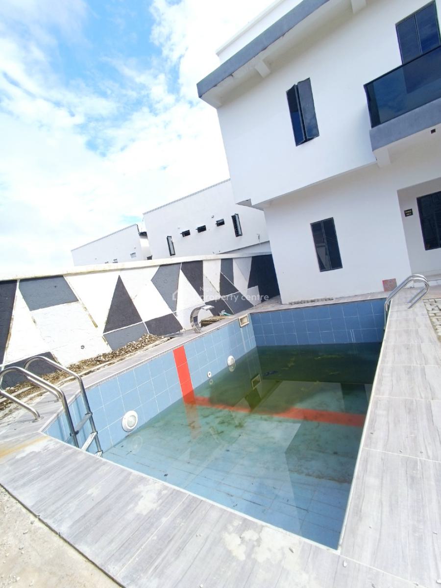4 Bedroom Terraced Duplex with Bq and Pool, Blenco, Ajah, Lagos, Terraced Duplex for Sale