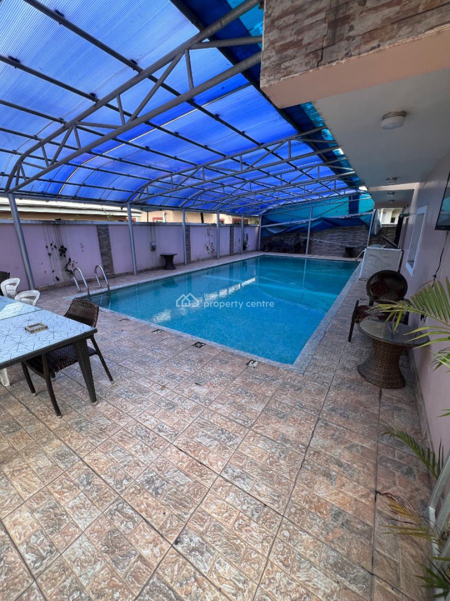 Two Detached Duplexes with a Total of 17 Rooms, Bar and Swimming Pool, Lekki Phase 1, Lekki, Lagos, Commercial Property for Rent