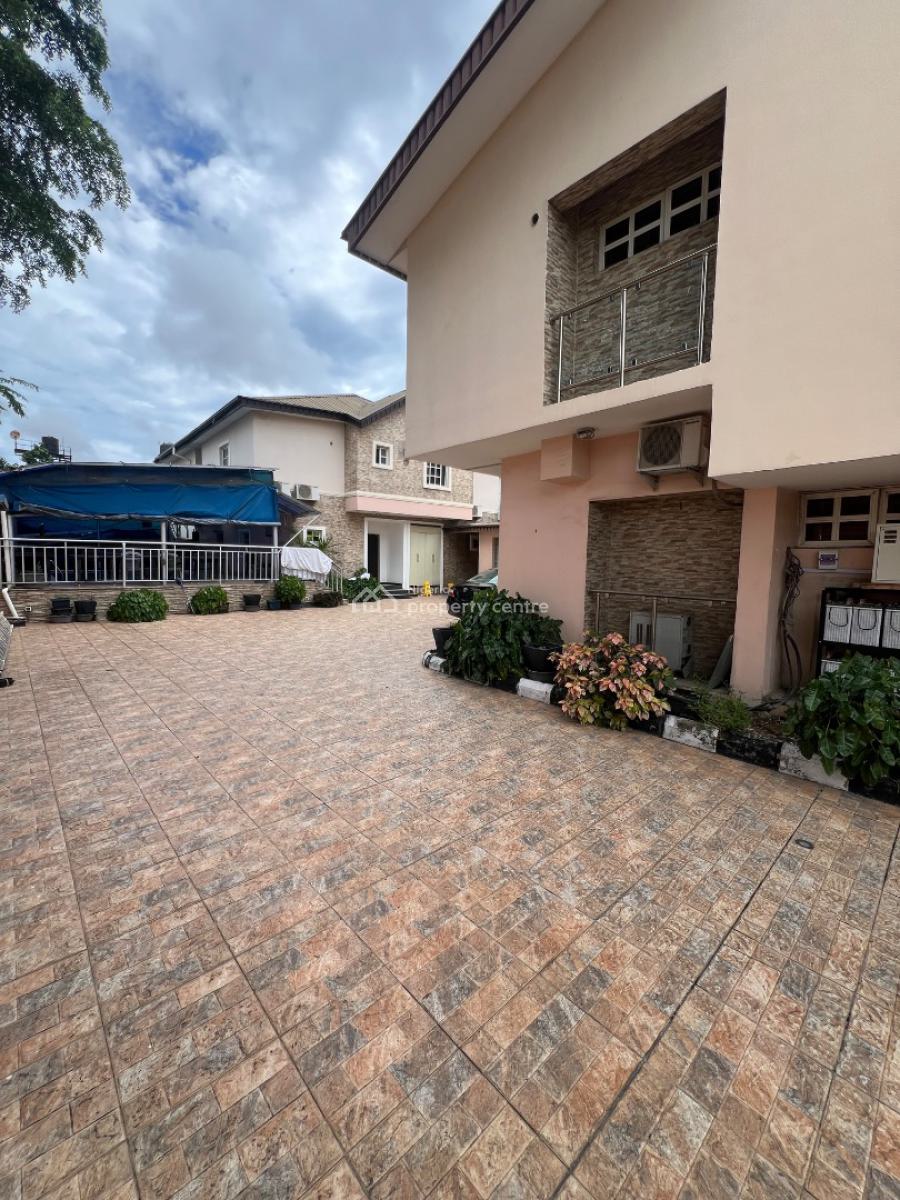 Two Detached Duplexes with a Total of 17 Rooms, Bar and Swimming Pool, Lekki Phase 1, Lekki, Lagos, Commercial Property for Rent