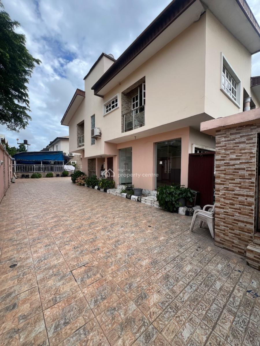 Two Detached Duplexes with a Total of 17 Rooms, Bar and Swimming Pool, Lekki Phase 1, Lekki, Lagos, Commercial Property for Rent