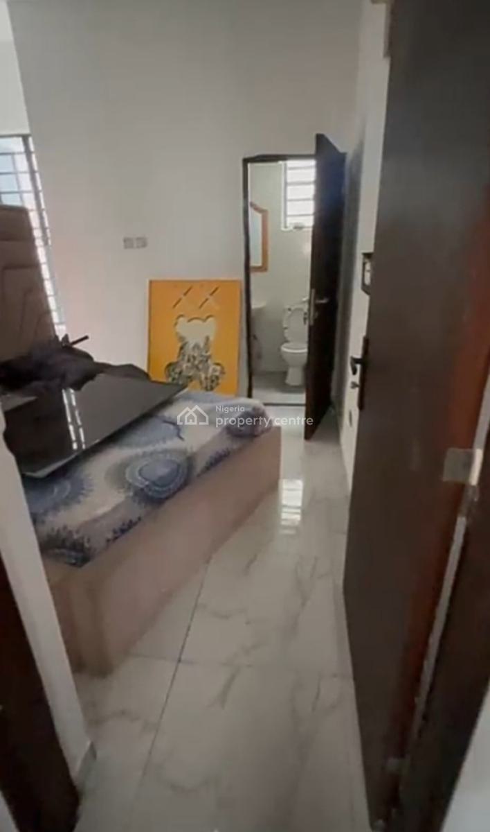 Upstairs Bedroom ( Furnished) in a Shared Duplex- (video ), Van Daniels Estate Orchid Road, Lekki, Lagos, Self Contain (single Rooms) for Rent