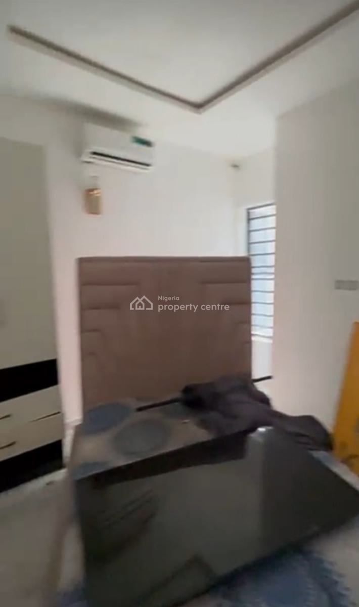 Upstairs Bedroom ( Furnished) in a Shared Duplex- (video ), Van Daniels Estate Orchid Road, Lekki, Lagos, Self Contain (single Rooms) for Rent