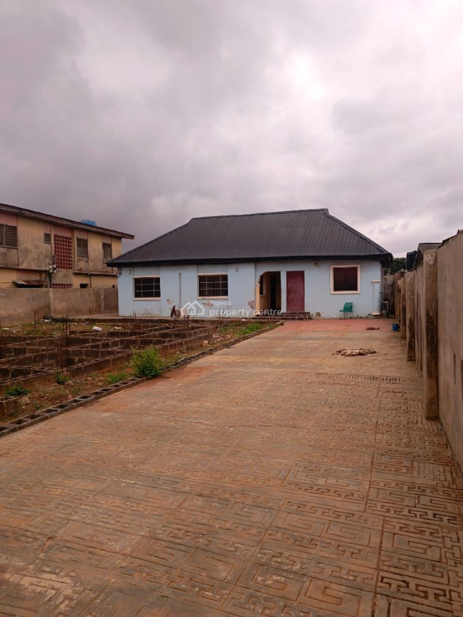 Block of 2 Flats on a Full Plot of Land Setback, Off Camp Davies Road, Ayobo, Lagos, Block of Flats for Sale
